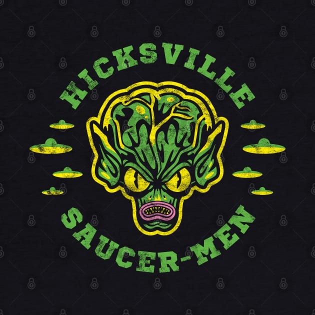 Saucer Men (Hicksville) by Dark Corners